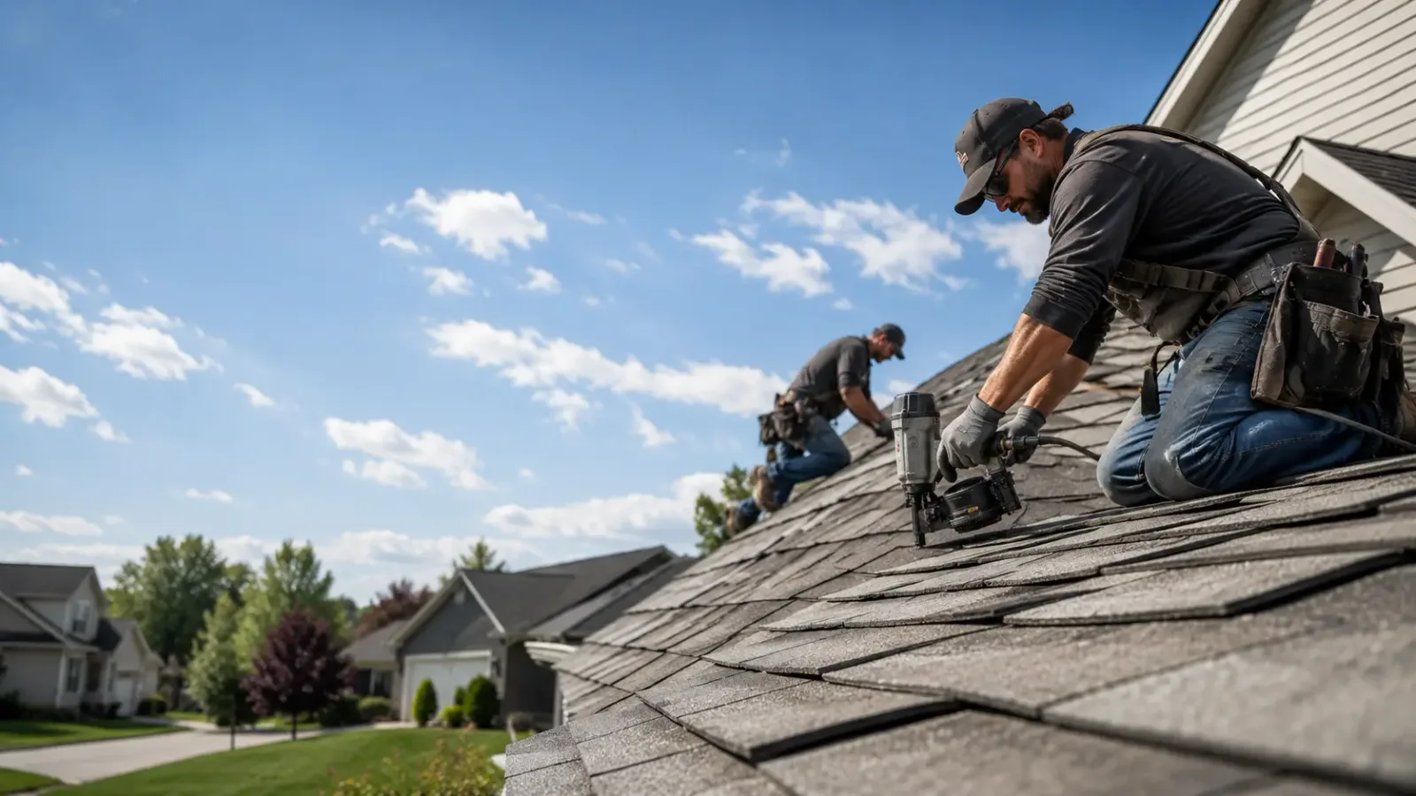Storm Damage Roof Repair in Tribune, KS near me
